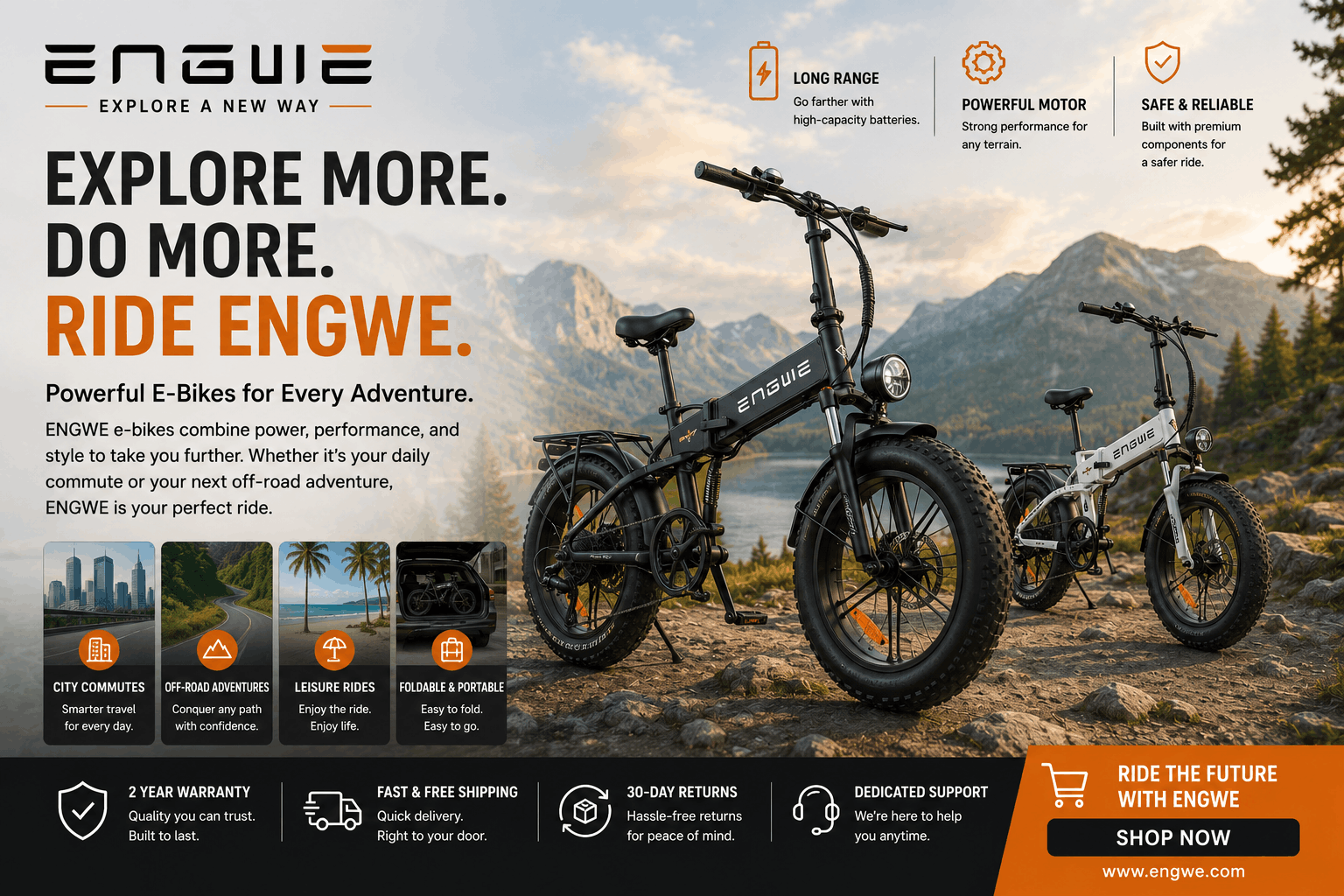 Revolutionize Your Commute: The Ultimate ENGWE Electric Bike Guide