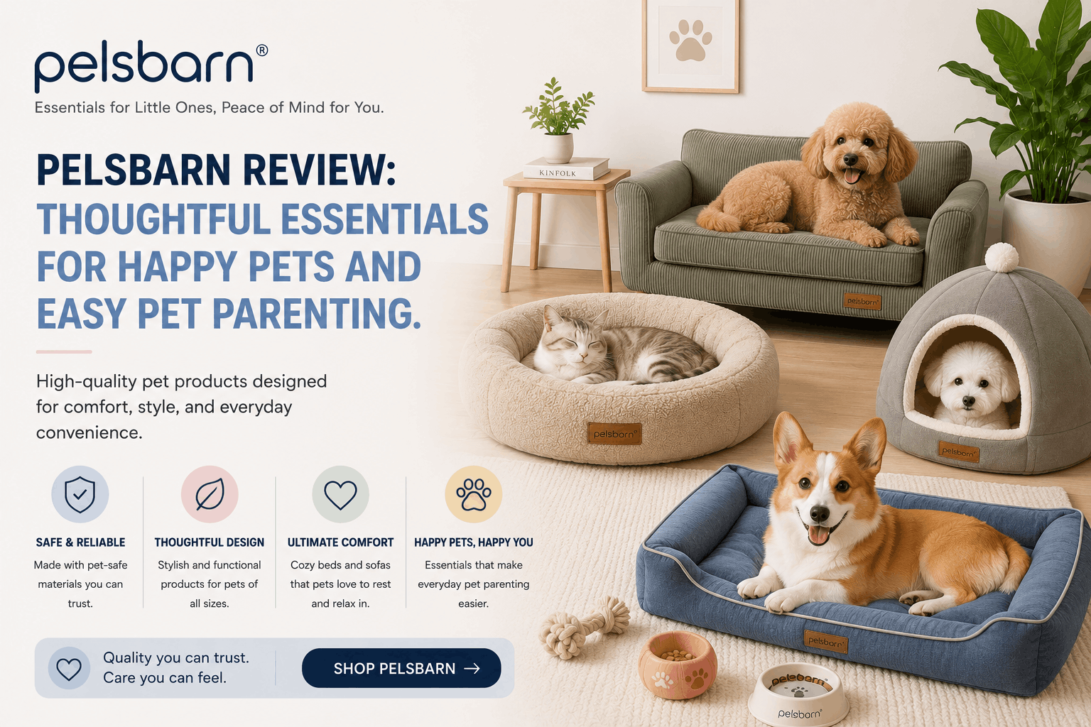 The Ultimate Pelsbarn Dog Bed & Travel Comfort Guide: Give Your Pup the Best Rest