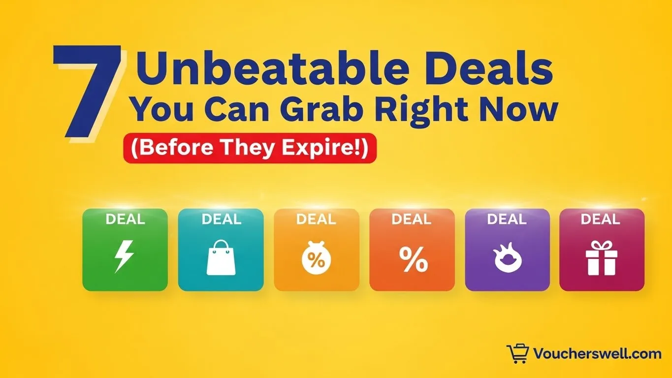 7 Unbeatable Deals You Can Grab Right Now (Before They Expire!