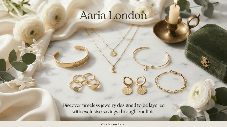 Effortless Luxury Redefined: The Ultimate Aaria London Coupon Code & Jewelry Guide