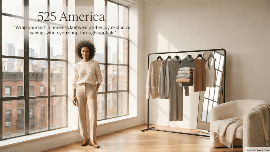 Elevating Your Casual Wardrobe: The Ultimate 525 America Coupon Code & Knitwear Guide