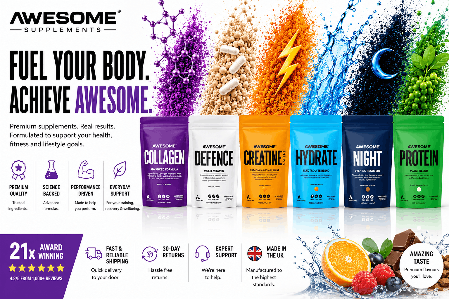 Fuel Your Greatness: The Ultimate Awesome Supplements Clean Nutrition Guide