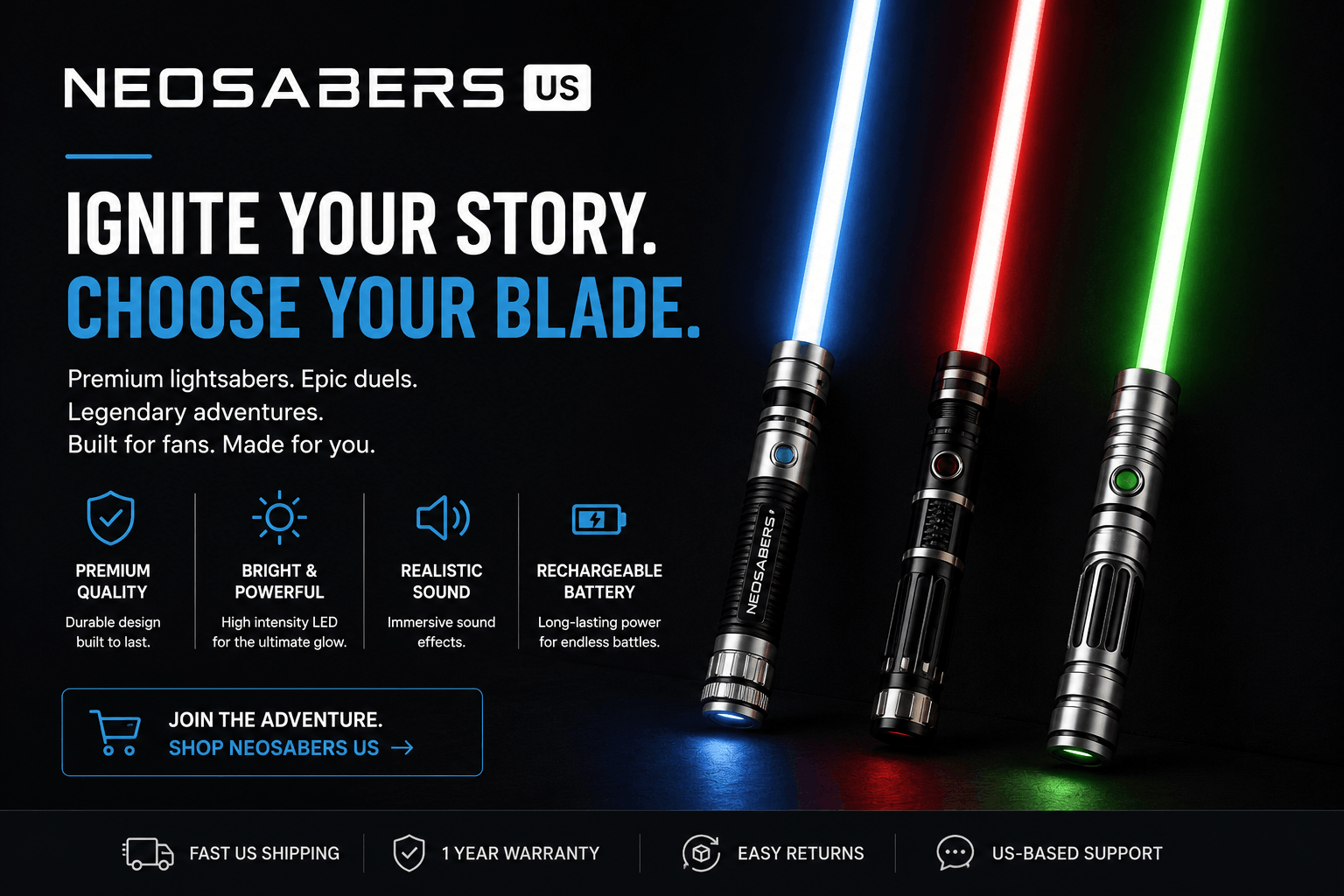 Ignite Your Destiny: The Ultimate NEO Sabers Custom Neopixel Guide
