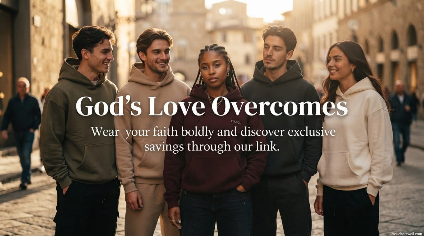 The Christian Streetwear Movement: The Ultimate God's Love Overcomes Coupon Code & Style Guide
